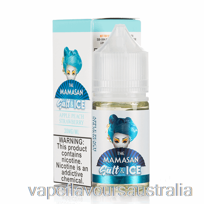 Vape Nicotine Australia ICE ASAP SALT - The Mamasan E-Liquid - 30mL 30mg